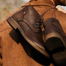 Botines Hombre Cuero Elgin-6-72 Café