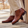 Botín Formal Hombre Cuero Chukka Enfield Brandy