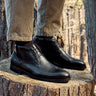 Botín Formal Hombre Cuero Chukka Enfield Negro
