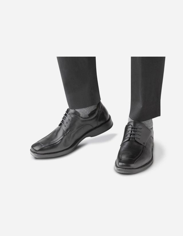 Zapatos Hombre Cuero 24 Flex Financial-0-51-Negro