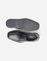 Zapatos Hombre Cuero Slip-On 24 Flex Financial-3-81-Negro