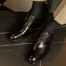Zapatos Hombre Suela Cuero Fintown-0-01 Negro