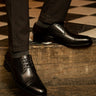 Zapatos Hombre Suela Cuero Fintown-0-02 Negro