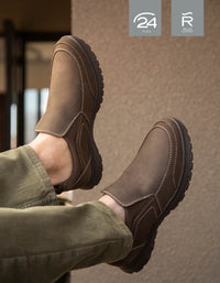 Zapatillas Slip-On Hombre Cuero Forest-3-30-Cafe1