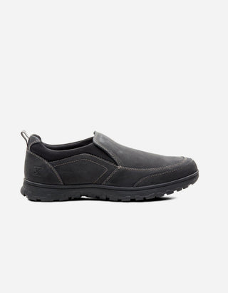 Zapatos Hombre Cuero Slip-On Forest-3-30-Negro