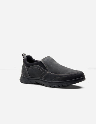 Zapatos Hombre Cuero Slip-On Forest-3-30-Negro