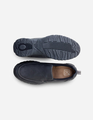Zapatos Hombre Cuero Slip-On Forest-3-30-Negro