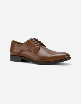 Zapato Formal Hombre Cuero Derby Fortress Brandy