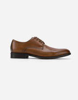Zapato Formal Hombre Cuero Derby Fortress Brandy