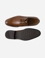 Zapato Formal Hombre Cuero Derby Fortress Brandy