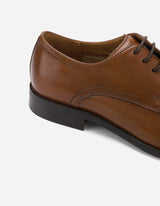 Zapato Formal Hombre Cuero Derby Fortress Brandy