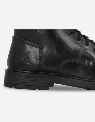 Botines Bototos Urbanos Hombre Cuero Fuse-6-21 Negro Bullboxer