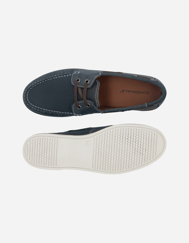 Zapatos Hombre Cuero Gava-0-11 Azul