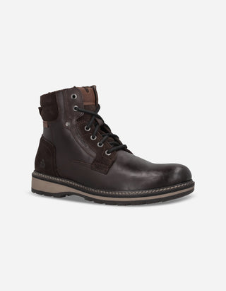Botines Bototos Urbanos Hombre Cuero Grain-6-22 Café Bullboxer