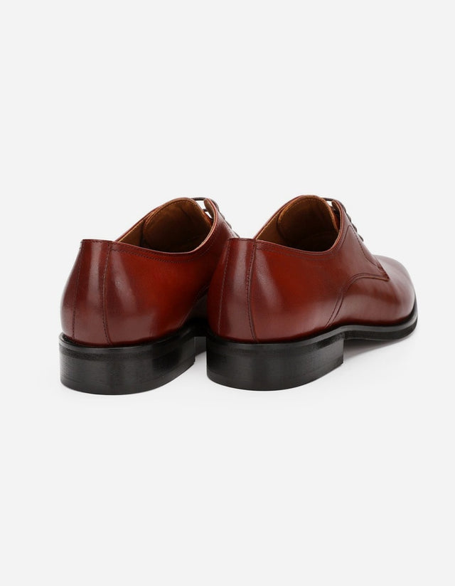 Zapatos Hombre Cordones Cuero Granier-0-86 Café