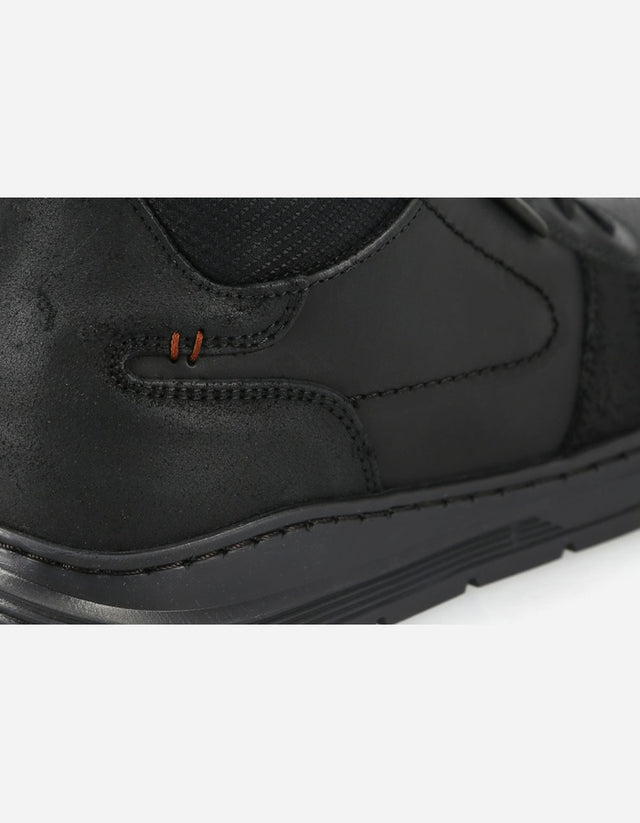 Zapatillas Hombre Cuero Haarlem-0-57 Negro