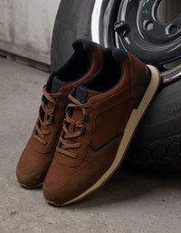 Zapatillas Hombre Cuero Harford-0-07 Brandy