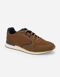 Zapatillas Hombre Cuero Harford-0-07 Brandy