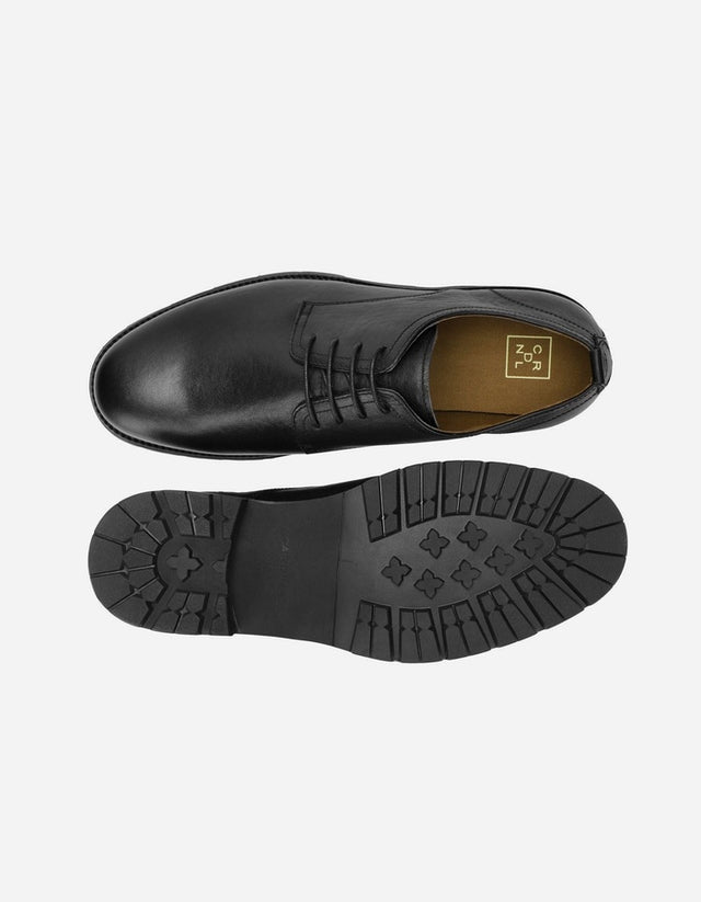 Zapatos Hombre Cuero Harrow-0-02 Negro