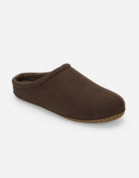 Pantuflas Hombre Textil Hovel-2-02 Café