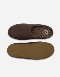 Pantuflas Hombre Textil Hovel-2-02 Café