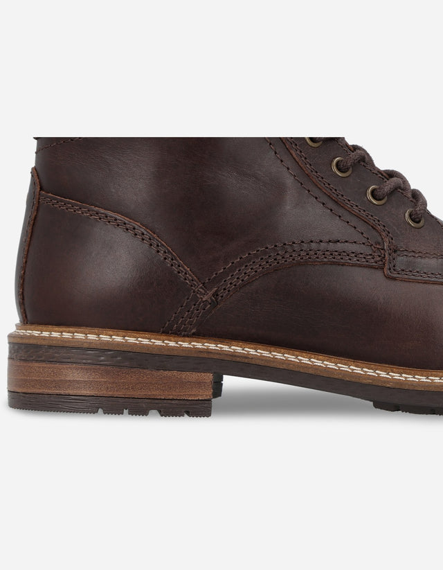 Botines Formal Casual Hombre Cuero Joni Café