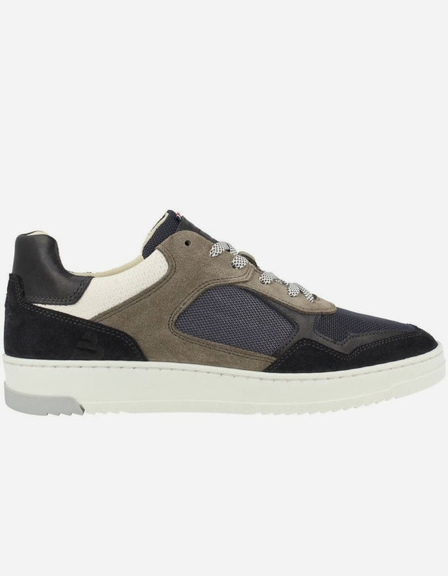 Bullboxer Zapatillas Hombre Cuero Y Textil Kai-0-11 Azul