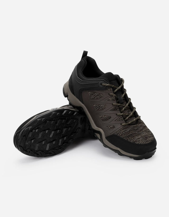 Zapatillas Hombre Cuero Kwest-0-04 Taupé