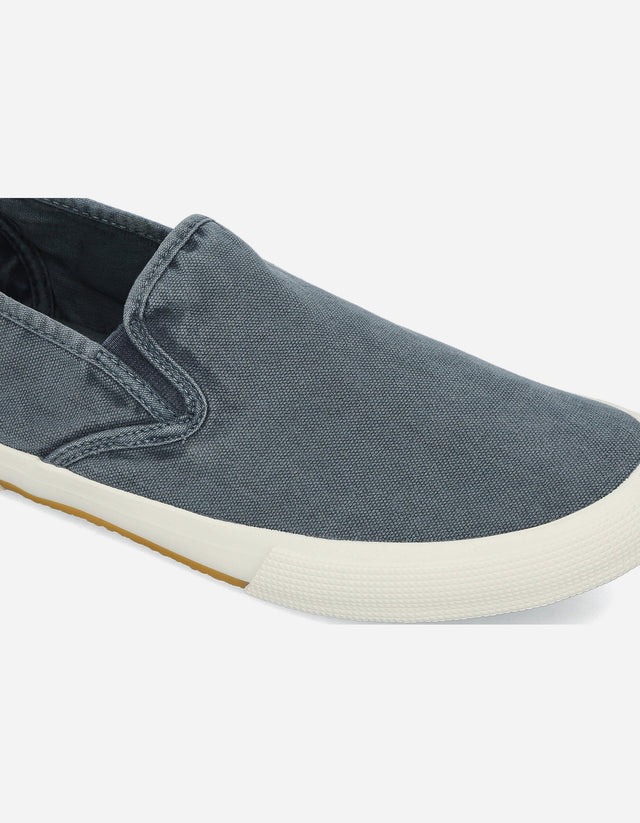 Zapatillas Slip-On Hombre Textil Lanzarote Azul Bullboxer