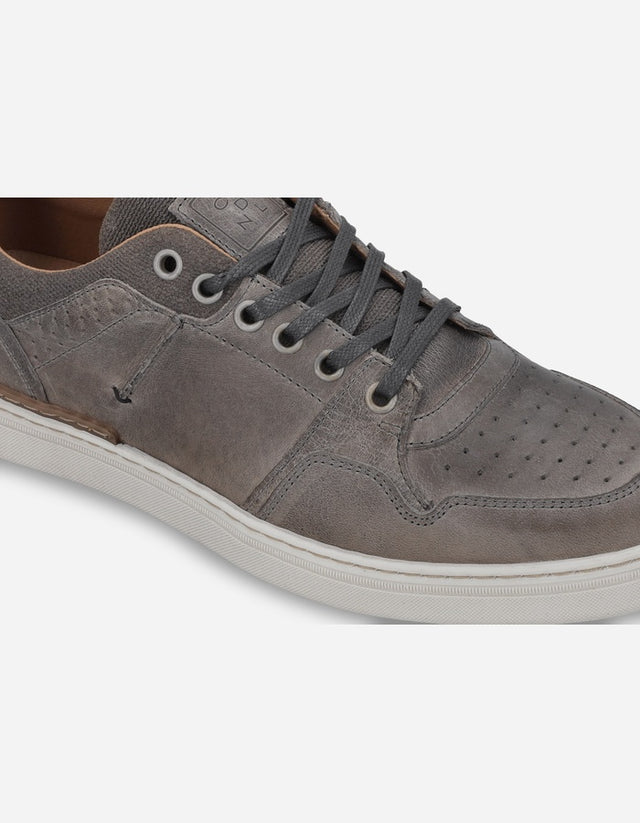 Zapatillas Hombre Cuero Launch-0-23 Gris