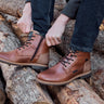 Botines Bototos Hombre Chiporro Cuero Lund-6-11 Brandy