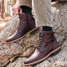 Botines Bototos Hombre Chiporro Cuero Lund-6-11 Café