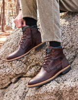 Botines Bototos Hombre Chiporro Cuero Lund-6-11 Café