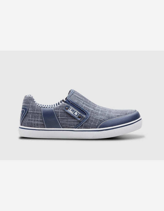 Zapatillas Slip-On Hombre Textil Malibu-3-95-Azul