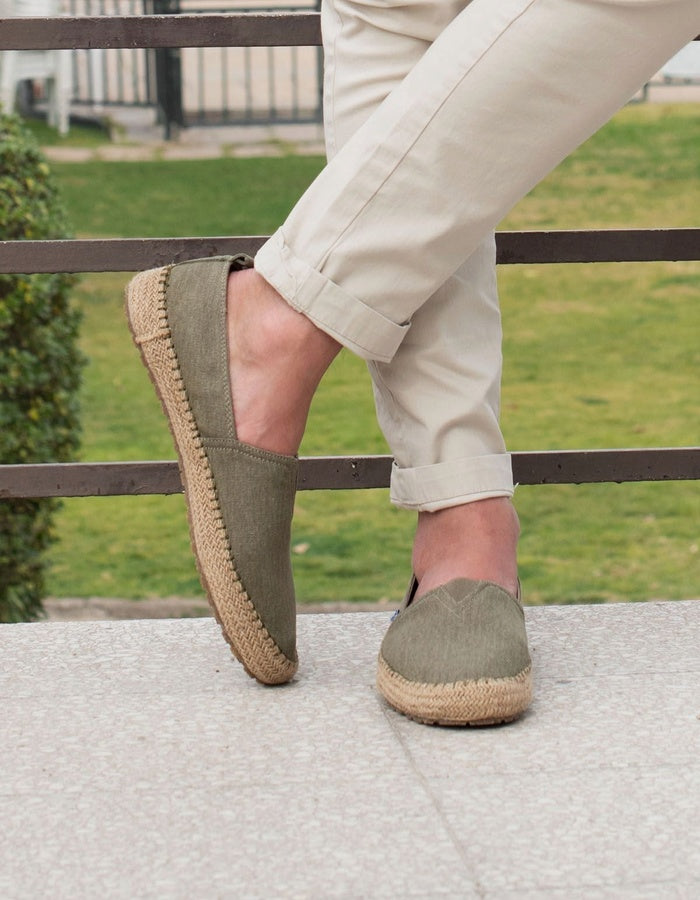 Alpargatas Textil Mancora Ii-3-04-Verde Cardinale