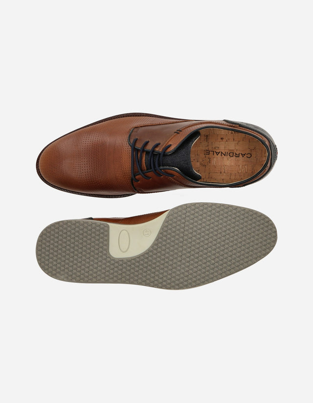 Zapatos Hombre Cuero Manhattan-0-35-Brandy