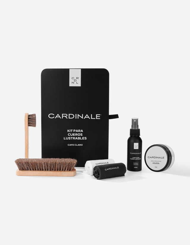 Kit para Cueros Lustrables Brandy