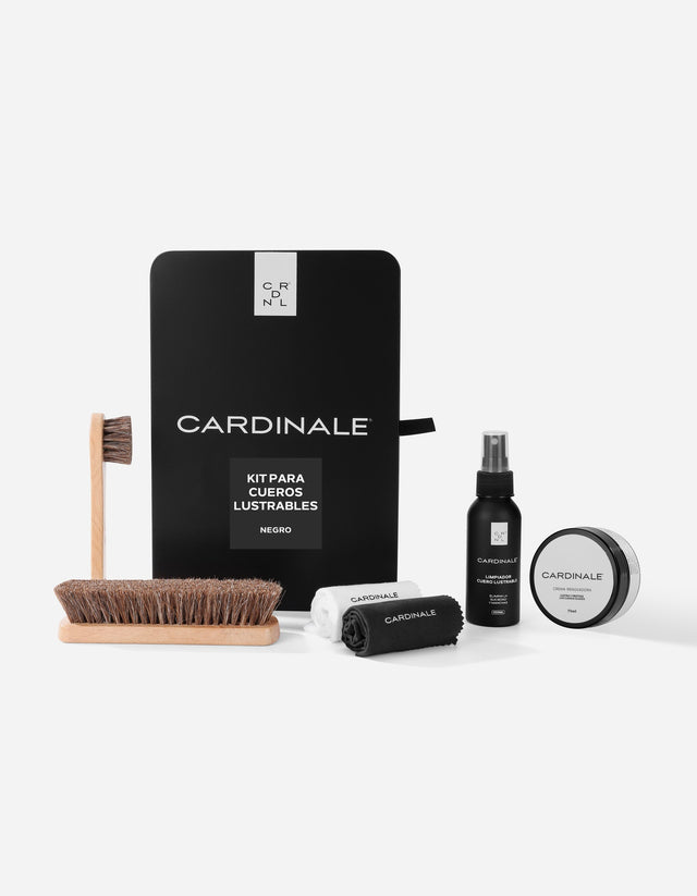Kit para Cueros Lustrables Negro