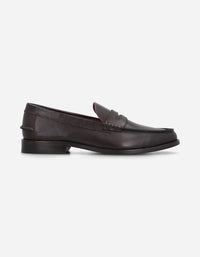 Mocasines Hombre Suela Cuero Moc Arg-5-77 Burdeos