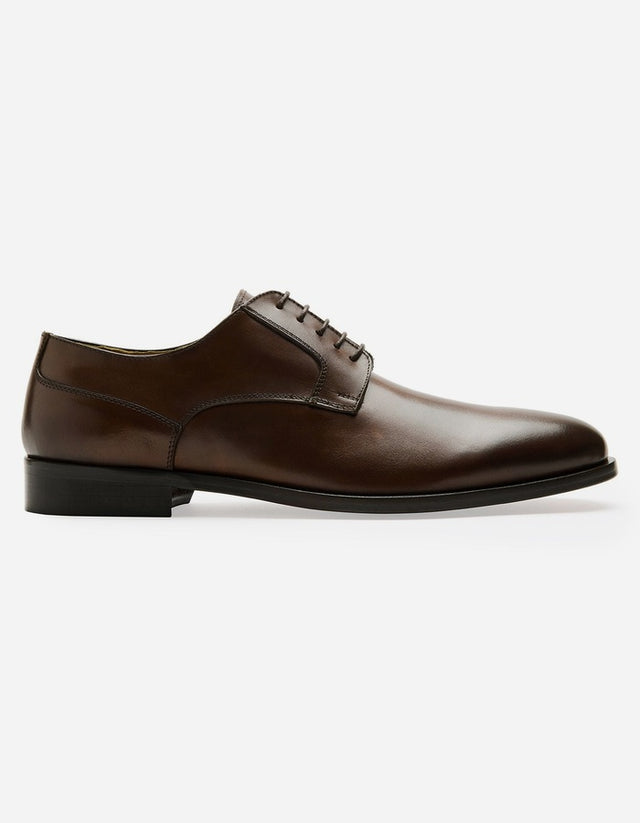Zapatos Hombre Formales Suela Cuero Magno Montenapoleone-0-10 Café