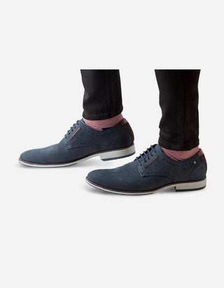 Zapatos Hombre Cuero Nantes-0-68-Azul