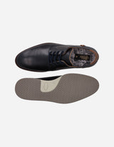Zapatos Formal Casual Hombre Cuero Detalle Perforacionesnox-0-32 Azul Bullboxer