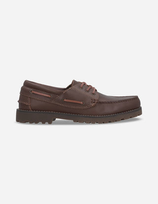 Zapatos Hombre Cuero Oakville-0-02 Café