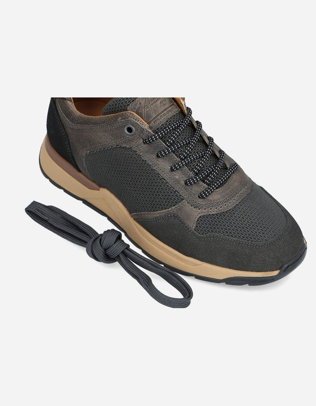 Bullboxer Zapatillas Hombre Cuero Omis-0-73 Gris