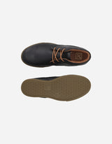 ZAPATILLAS HOMBRE CUERO CAÑA ALTA OPORTO-6-06-NEGRO