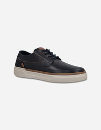 Zapatillas Zapato Casual Hombre Diseño Versatil Cuero Orbit-0-11 Azul Bullboxer