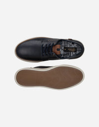 Zapatillas Zapato Casual Hombre Diseño Versatil Cuero Orbit-0-11 Azul Bullboxer