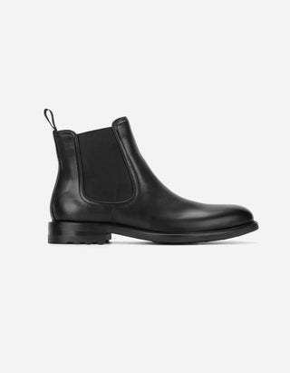 Botín Chelsea Formal Hombre Cuero Ottsville Negro