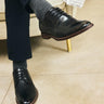 Zapatos Hombre Cuero Oxford Hombre-0-02-Negro