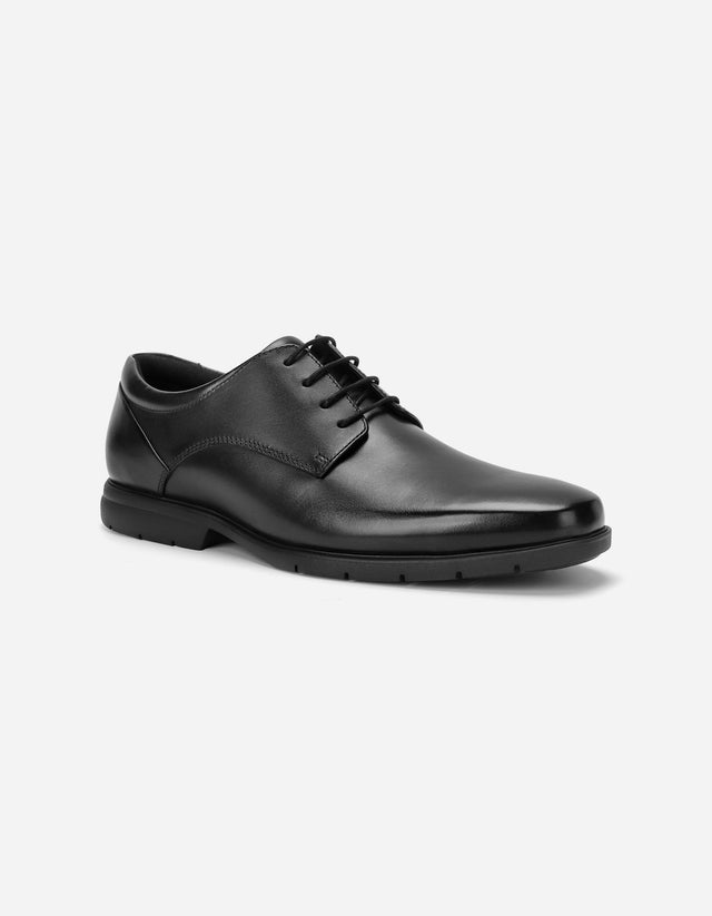 Zapatos Formal Hombre Piuma Punta Lisa Negro